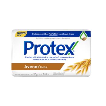 Jabón Antibacterial Protex Avena 110g - Unidad