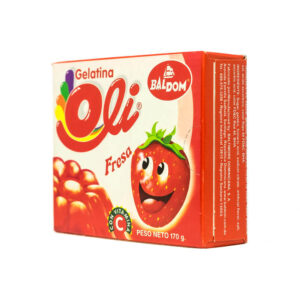 Gelatina de Fresa Oli 3 oz - Baldom