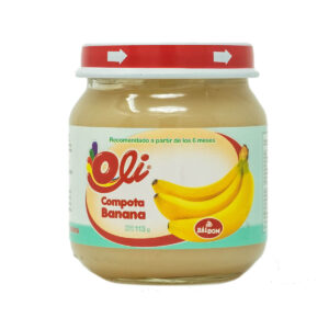 Compota Banana Oli 113g - Baldom