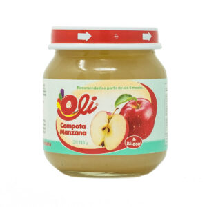 Compota Manzana Oli 113g - Baldom