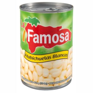 Habichuelas Blancas 15 oz- La Famosa