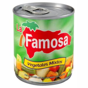 Vegetales Mixtos 8 oz - La Famosa